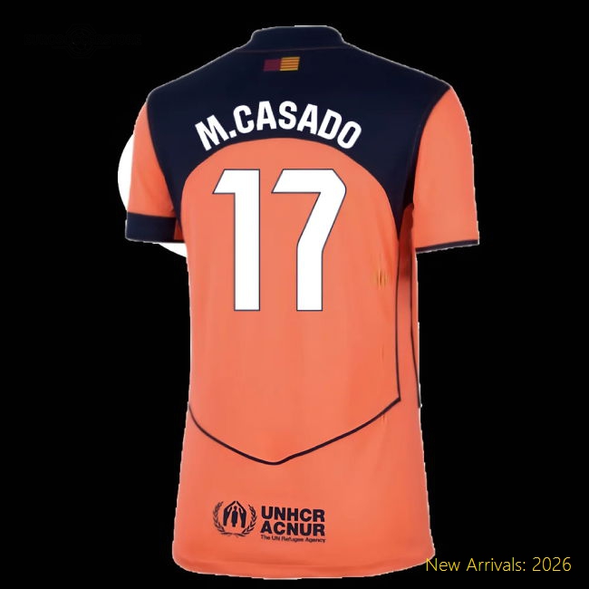 2025-2026 Football Team Womens Premium Jersey M.casado Aeroready