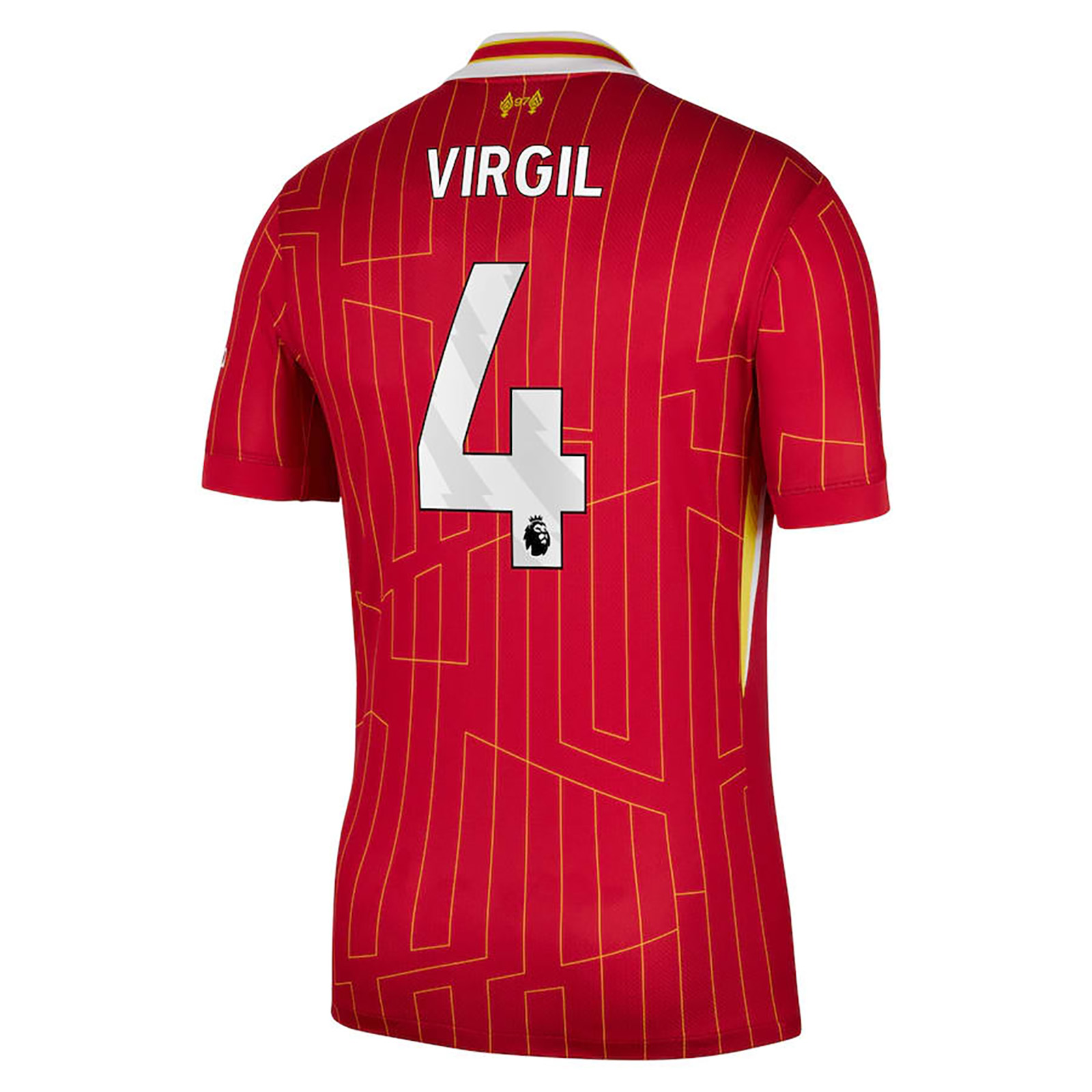 Best Liverpool nike youth liverpool virgil #4 Home Jersey -