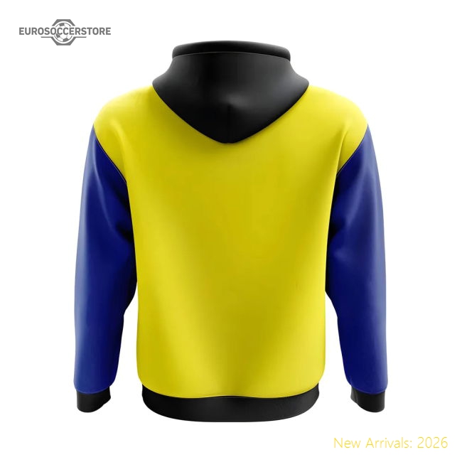 High-quality Barbados Concept Country Football Hoody (yellow)