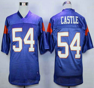 Men's None #54 Thad Castle Blue 2015 team authorized durabl Jersey
