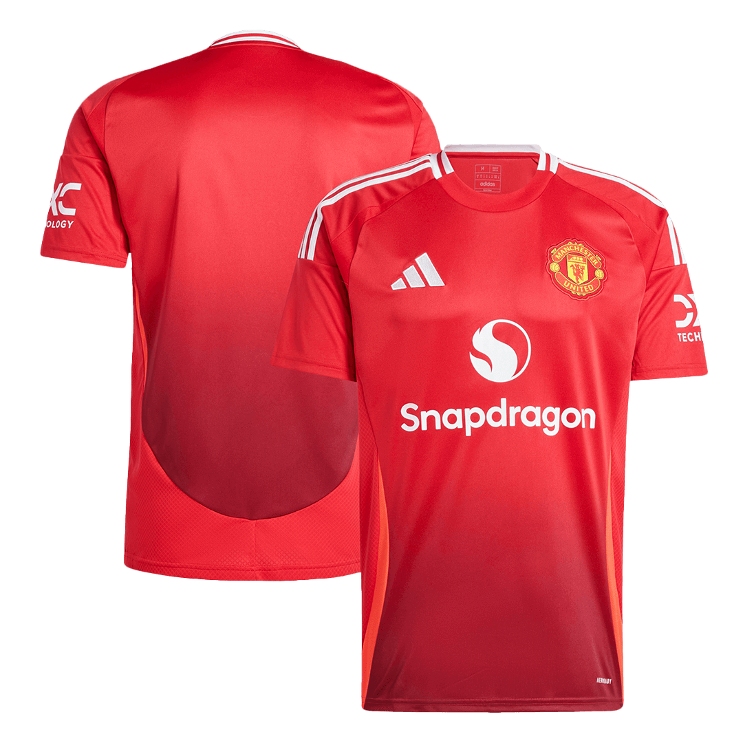 Manchester United Home  Soccer Jersey 2024/25 Authentic Kit