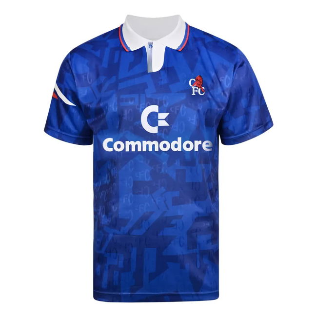 retro Score Draw Chelsea 1992 Retro Football Shirt (DROGBA 11)