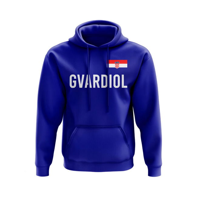 Croatia National Squad Sophisticated Hoody Game Jersey