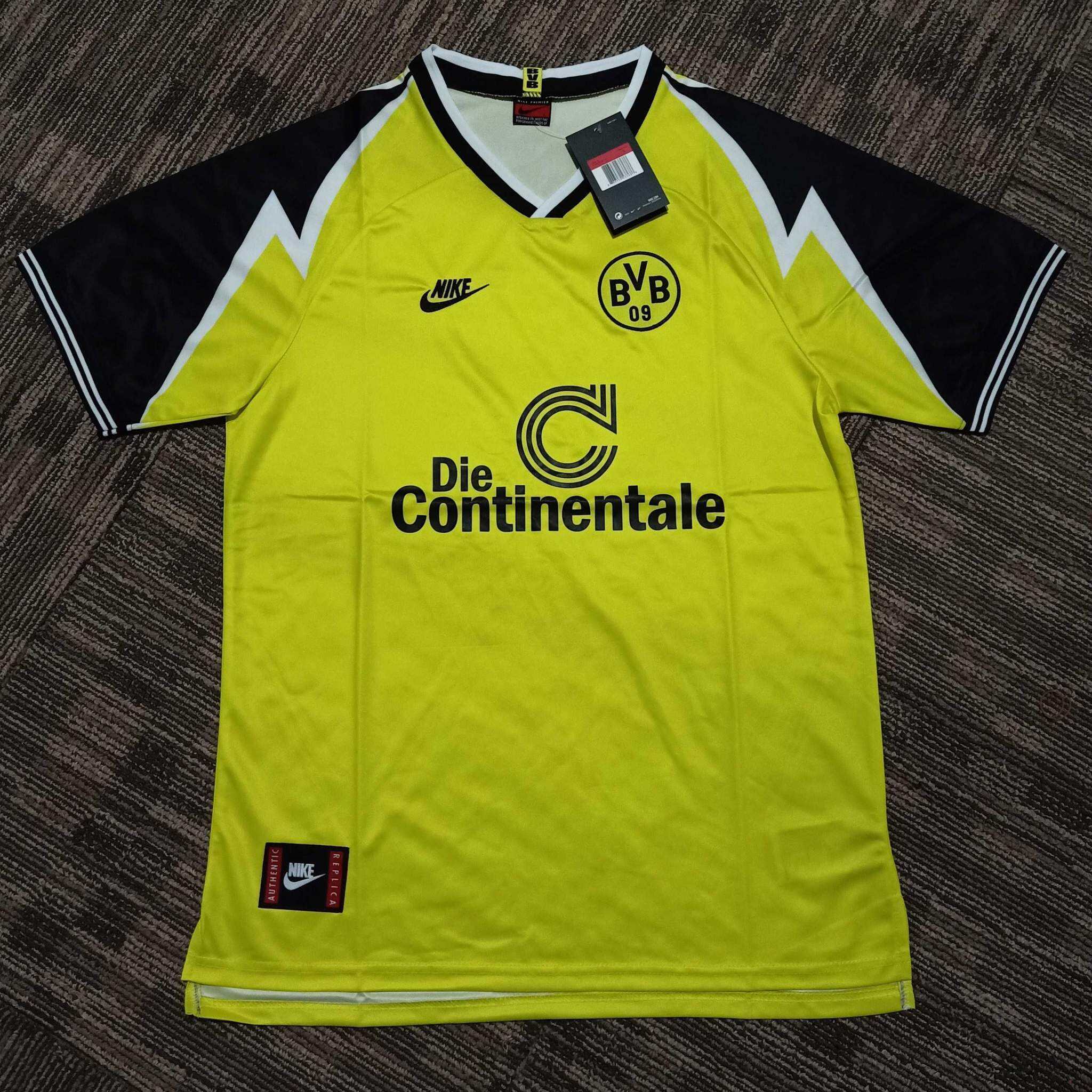 Cheap 1995-1996 Borussia Dortmund Home kit