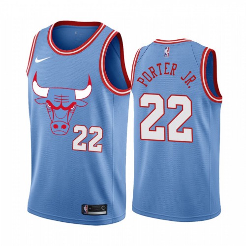 Nike Trail Blazers Blue Chicago Bulls #22 Jersey - Discounted