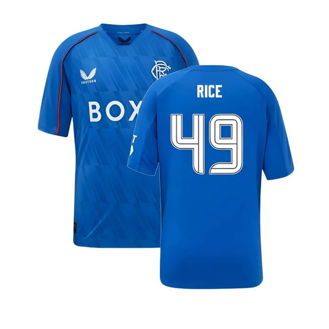 Replica 2024-2025 Rangers Home Home Kids With Limited Edition Design