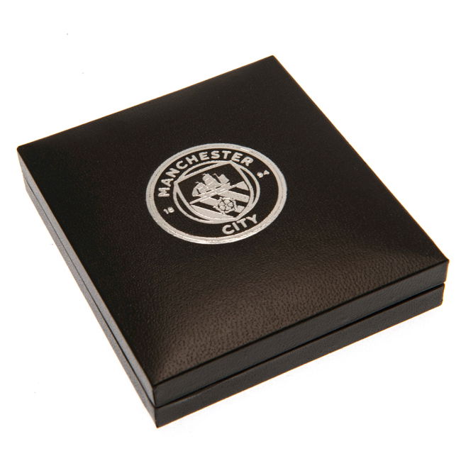 Manchester City FC Stainless Steel Heart Necklace | Match Day