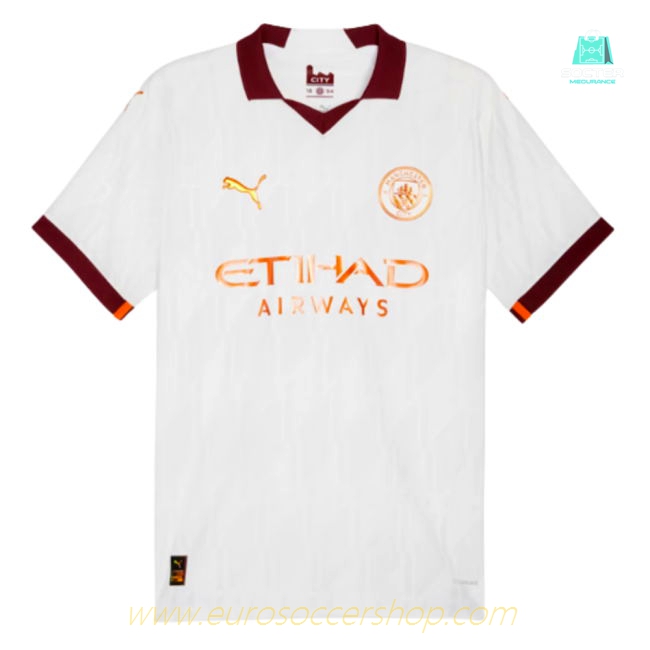 2023-2024 Man City Authentic Away Shirt (Gvardiol 24)