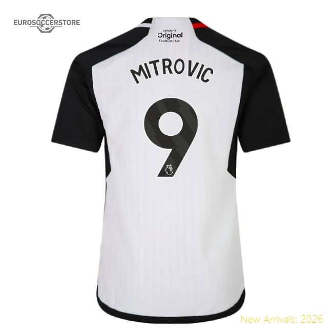 2023-2024 Fulham Home Shirt (Kids) (Mitrovic 9)