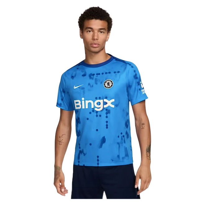 Chelsea 2024-20 Home Football Shirt with Palmer Printing L M S