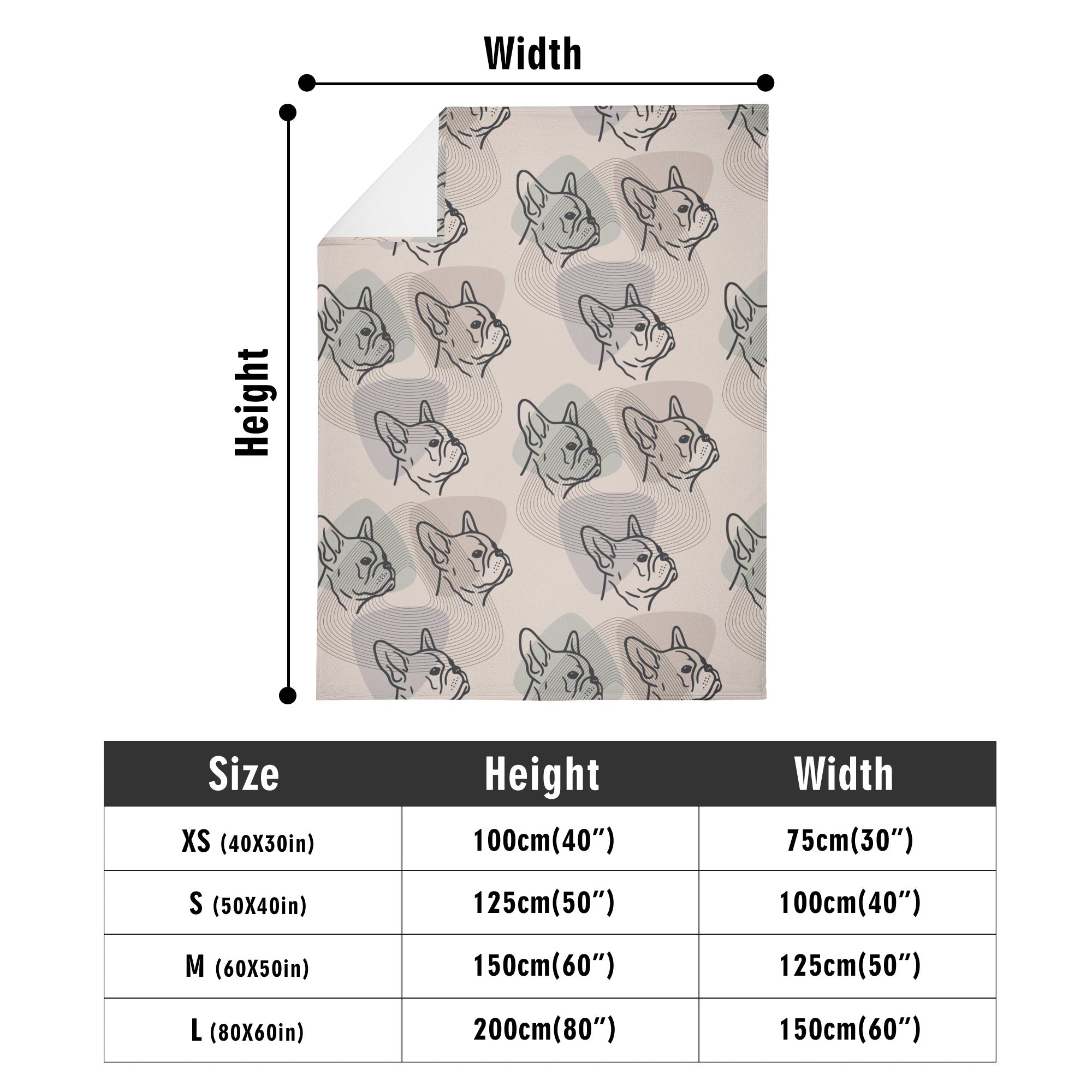 French Bulldog Zoe Blanket Cute Frenchie Essential