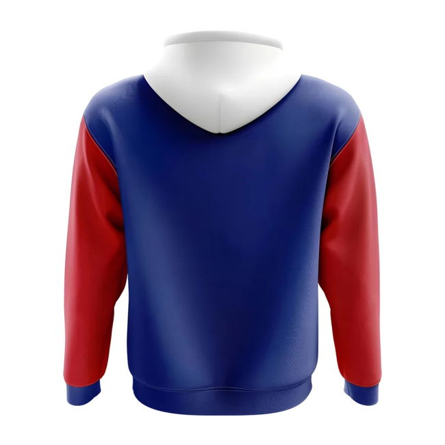 Fan-Favorite North Korea Concept Country Football Hoody (Blue)