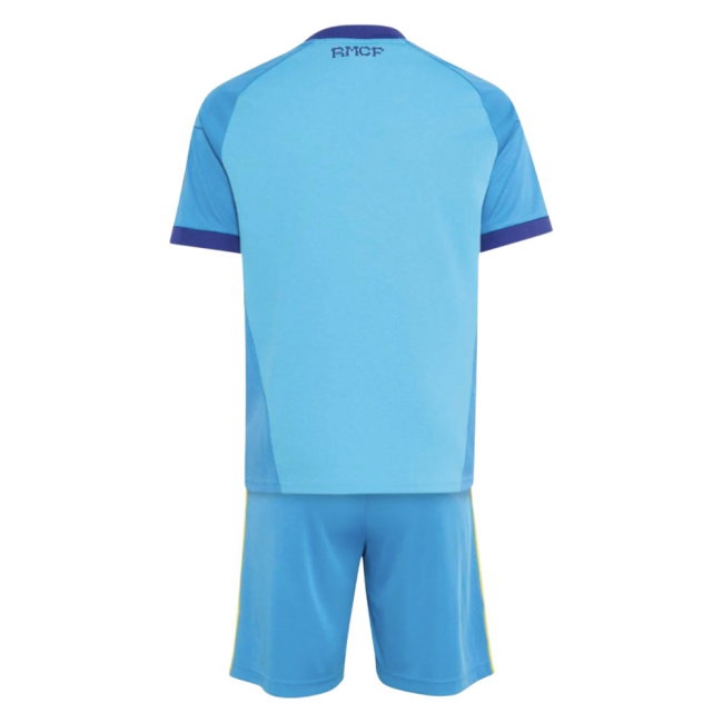 2026-2027 Real Madrid Away Goalkeeper Youth Kit (App Sky Rush) - Kids