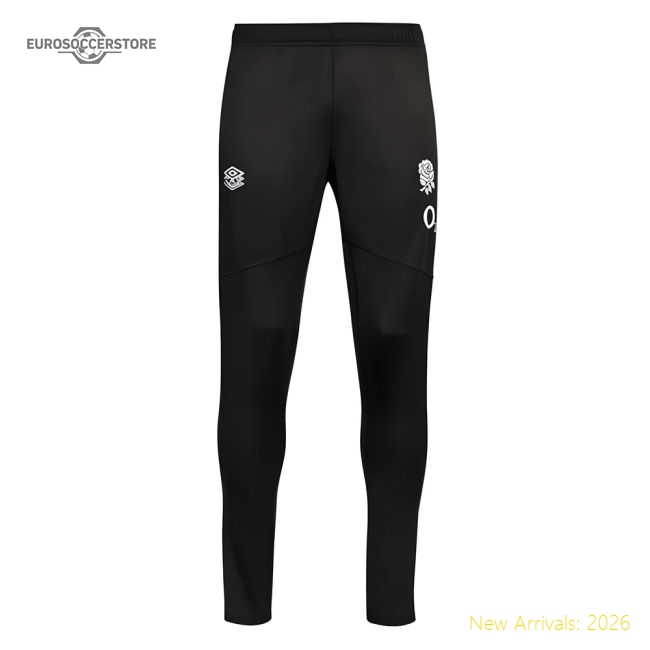2024-2025 England Rugby Contact Drill Pants O2 (Black) - Kids