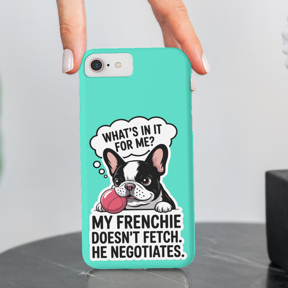 French Bulldog Bandit Phone Case For Iphone And Samsung Durable Dog Item