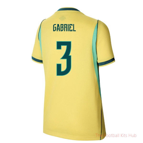 Fan Edition Pro Brazil 2026-2027 Home Shirt (Kids) (Gabriel 3)