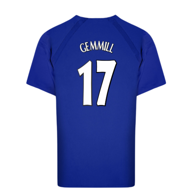 Authentic Everton 2003 Anniversary Retro Home Shirt (gemmill 17)