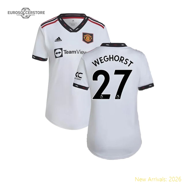 2022-2023 Man Utd Away Shirt (ladies) (weghorst 27) - Premium Quality