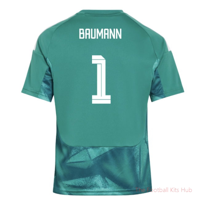 [LK] 2026/27 Germany Home Goalkeeper Shirt (Active Green) - Kids (Baumann 1)