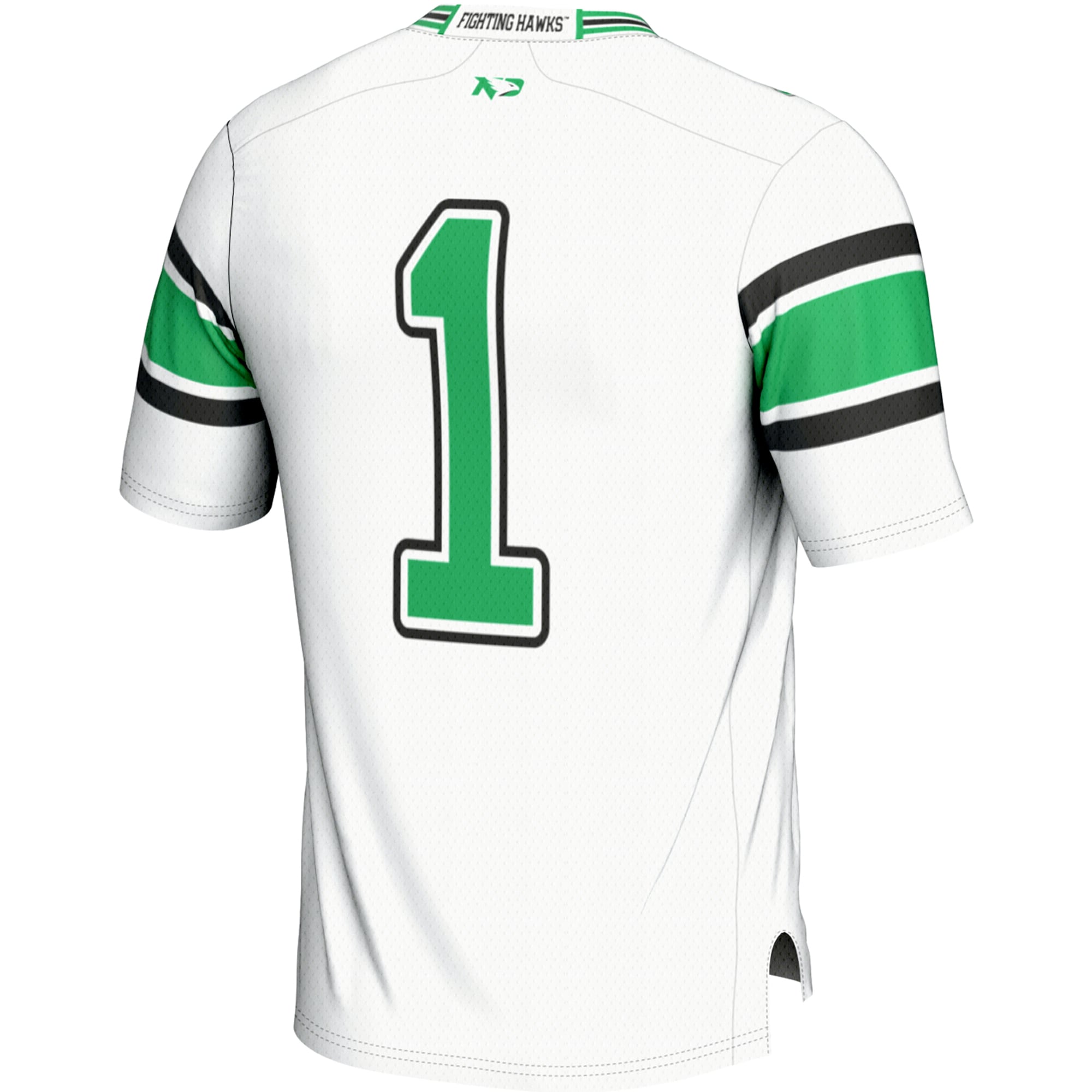North Dakota #1 Football Jersey - White | Stadium Series 2026