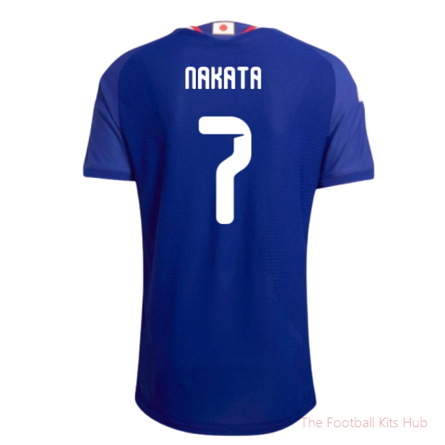 [LK] 2026/27 Japan Authentic Home Shirt (Nakata 7)