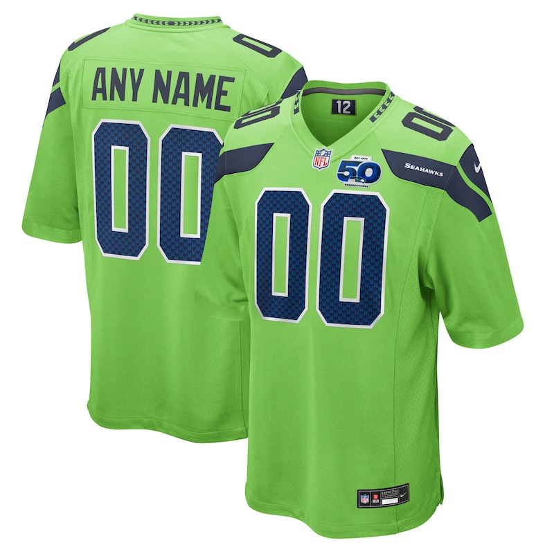 None  SEA Seahawks Budget-Friendly Replica Jersey Game Day Wear