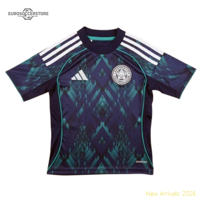 2025-2026 Leicester City Away Shirt - Junior Fan Edition