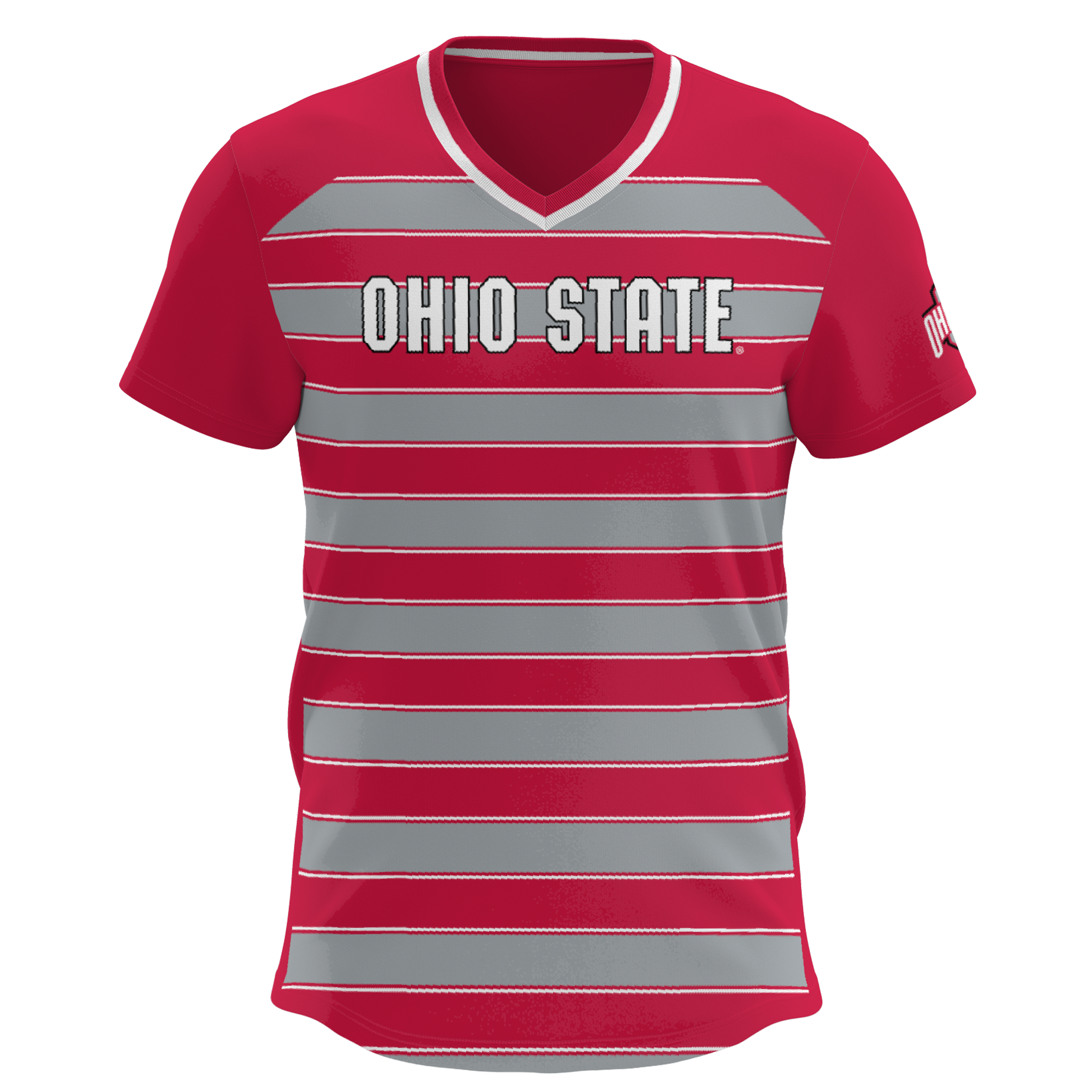 [DDG] Ohio State Buckeyes GameDay Greats Youth Lightweight Soccer Jersey - Scarlet