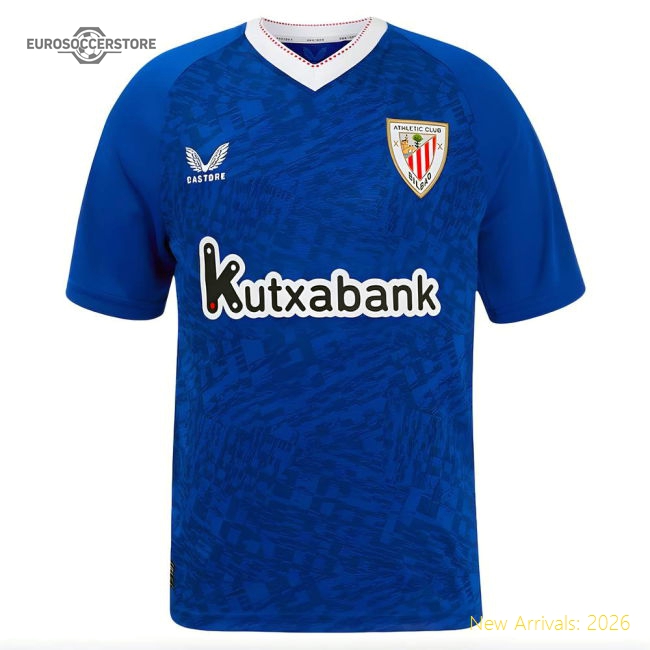 Athletic Bilbao Away Kit 2024-2025 Fan Edition Jersey