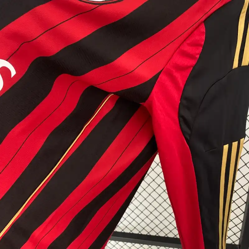 2013-2014 AC Milan Long Sleeve Jersey retro kit