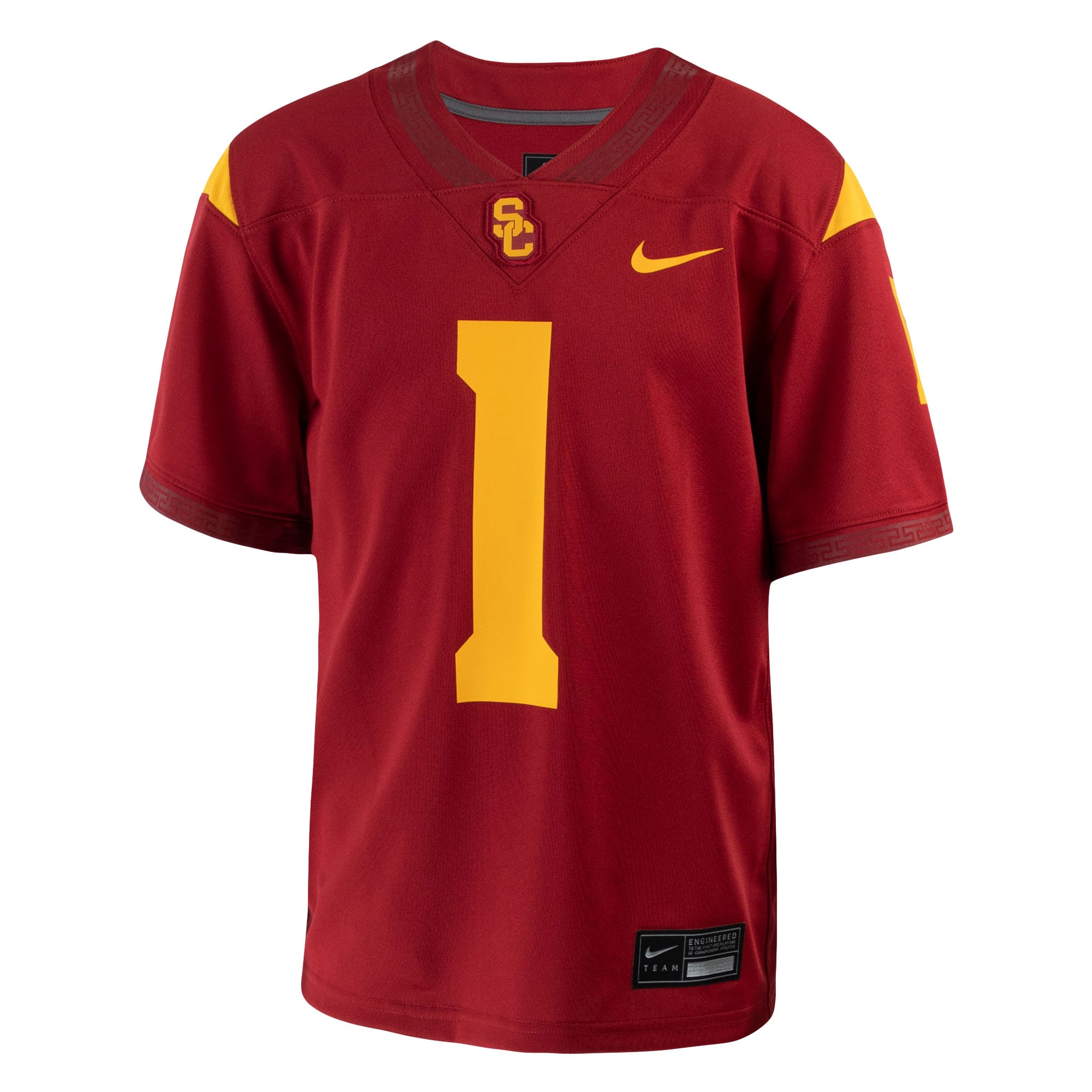 [DDG] USC Trojans Youth Home Untouchable Jersey - Cardinal