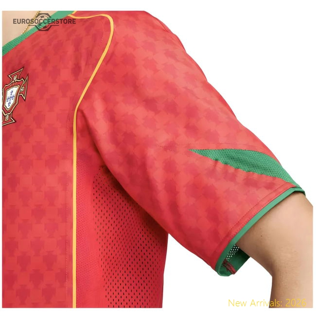 High-Quality Portugal 2004 Reissue Primary Jersey Shirt