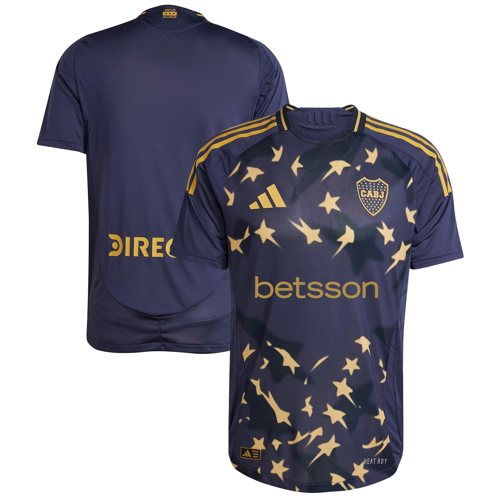 [SJH] Boca Juniors 2024/25 Third Authentic Jersey - Navy