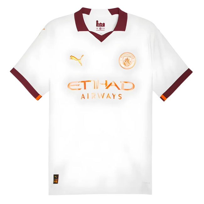 2023-20 Man City Soccer Jerseys premium Away Shirt - Adults