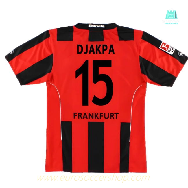 Eintracht Frankfurt 2010-12 Home Shirt ((Very Good) S) (Djakpa 15)