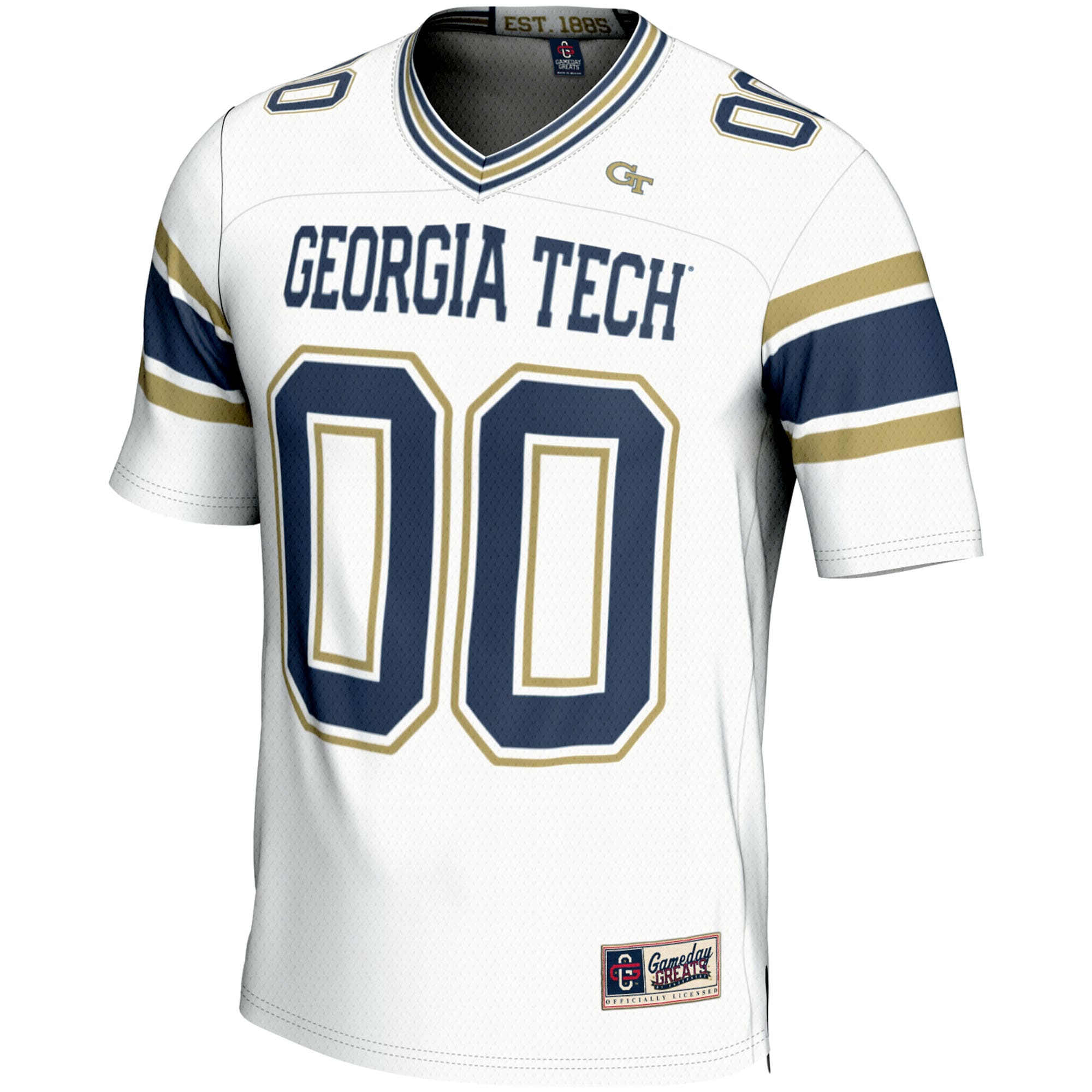 Georgia Tech Yellow Jackets GameDay Greats Youth NIL Pick-A-Player 26/27 Football Jersey - White