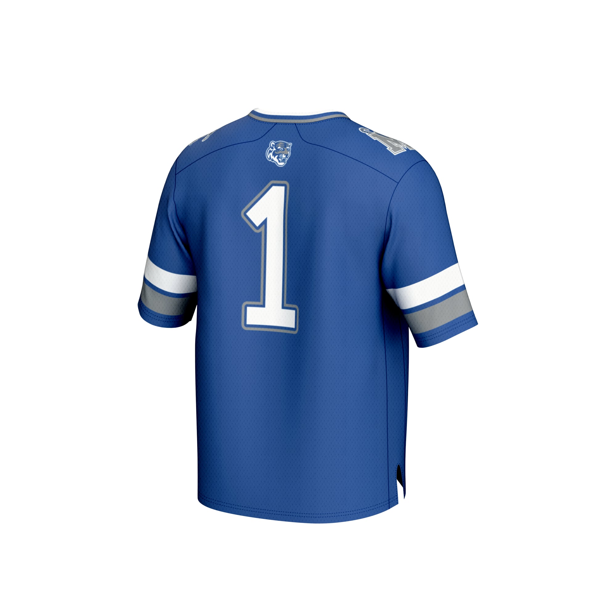 #1 Memphis Tigers GameDay Greats Youth Collegiate Football Fashion Jersey - Royal