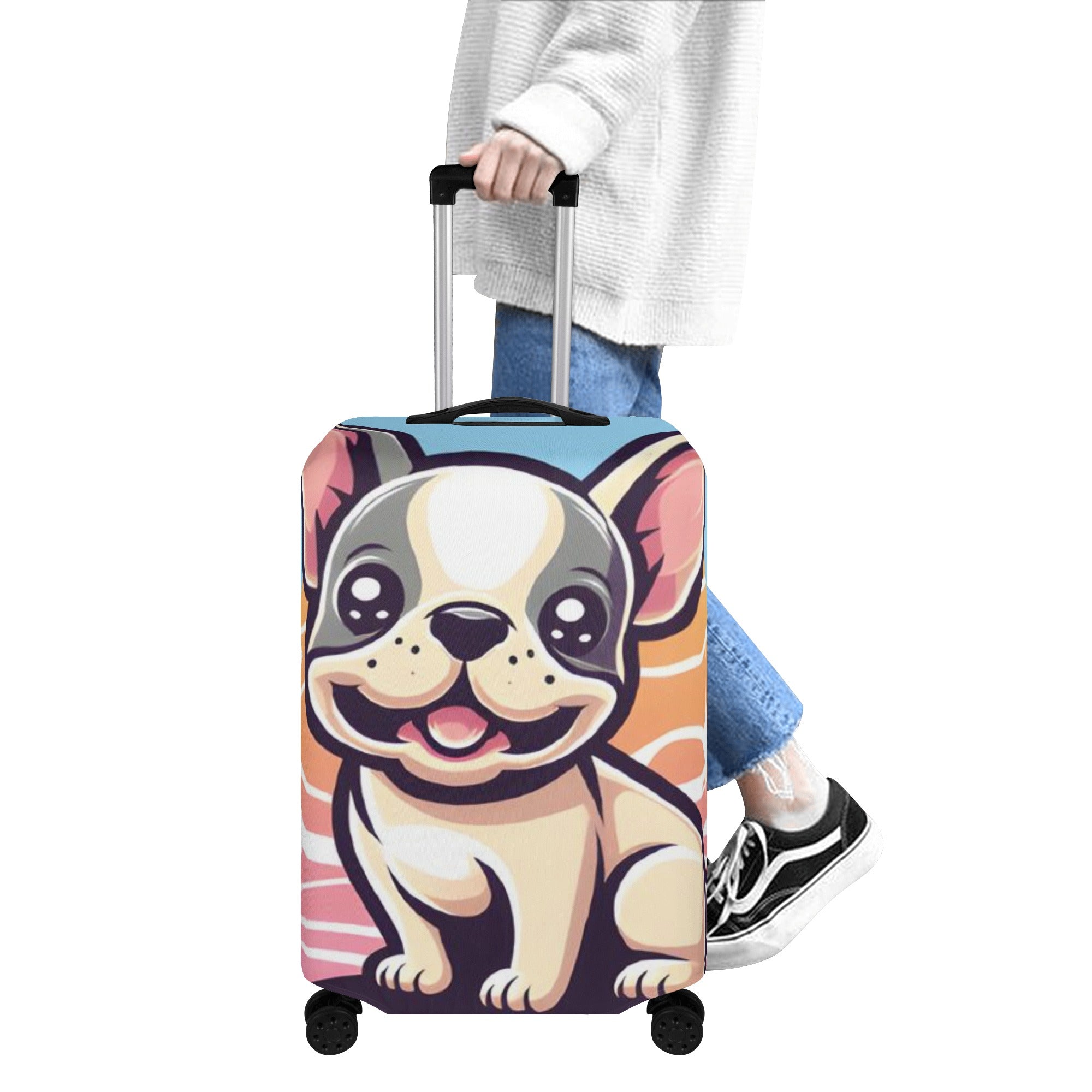 Fashion-Forward Pet-Lover Obi - Luggage Cover for Everyday Wear