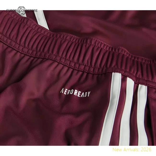 2025-2026 Arsenal Third Shorts (Burgundy)