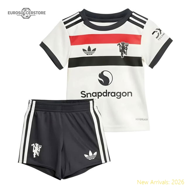 First-class 2024-2025 Man Utd Third Baby Kit (beckham 7)