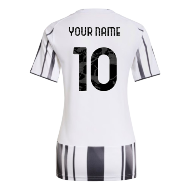 2025-2026 Juventus Home Match Quality Shirt (Womens) (Your Name)
