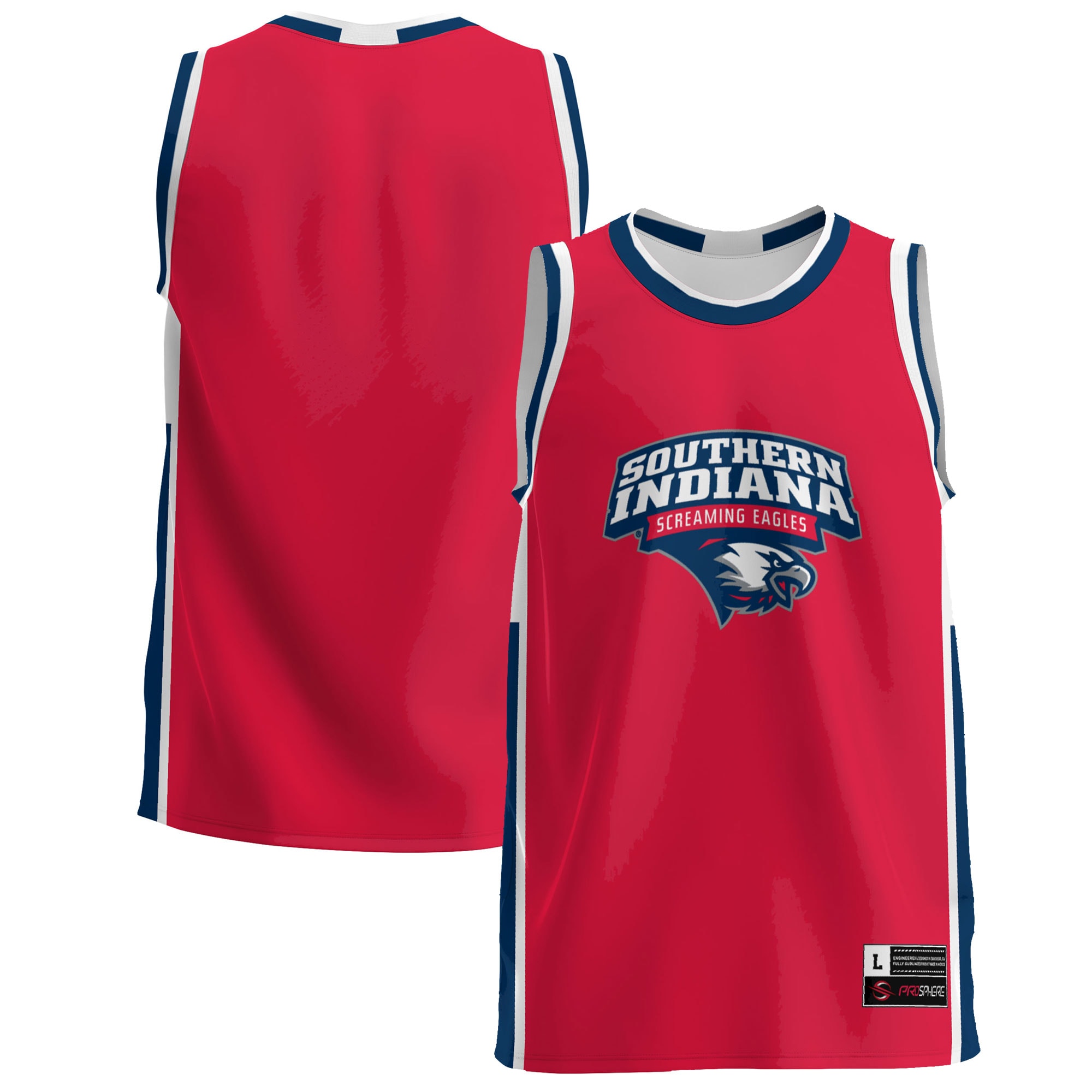 [NJP] Women's Southern Indiana Screaming Eagles GameDay Greats Lightweight Basketball Jersey - Red