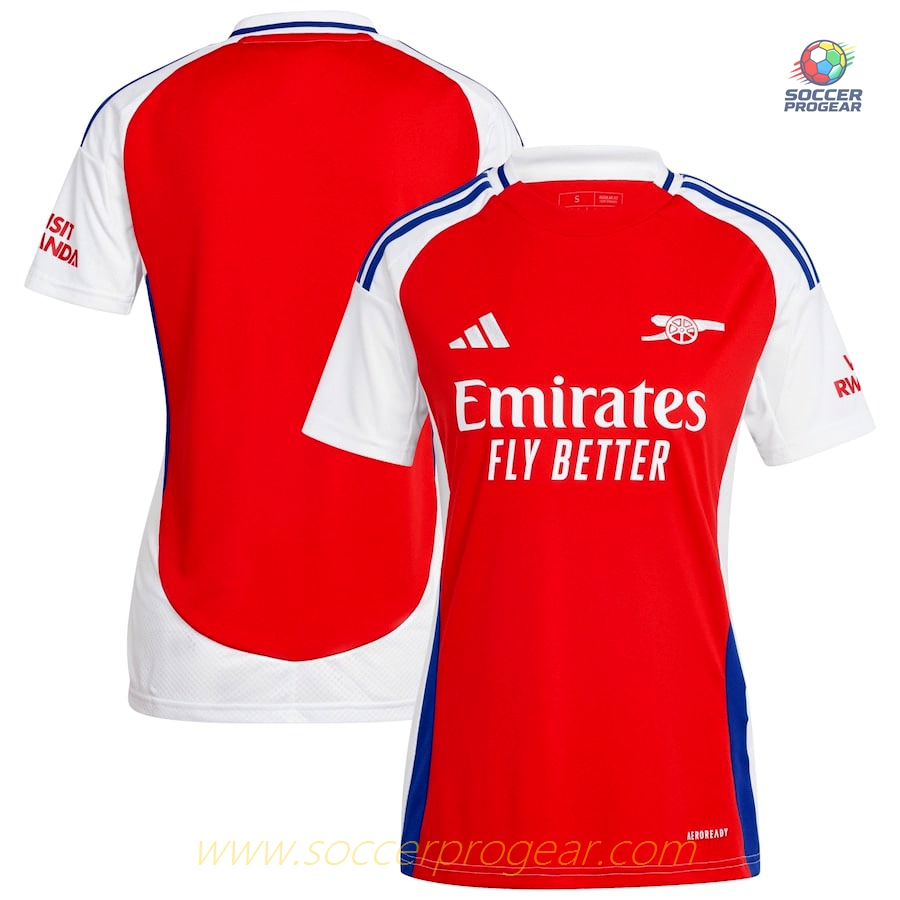 Arsenal Home Soccer Shirt 2024-2025 Season Women's