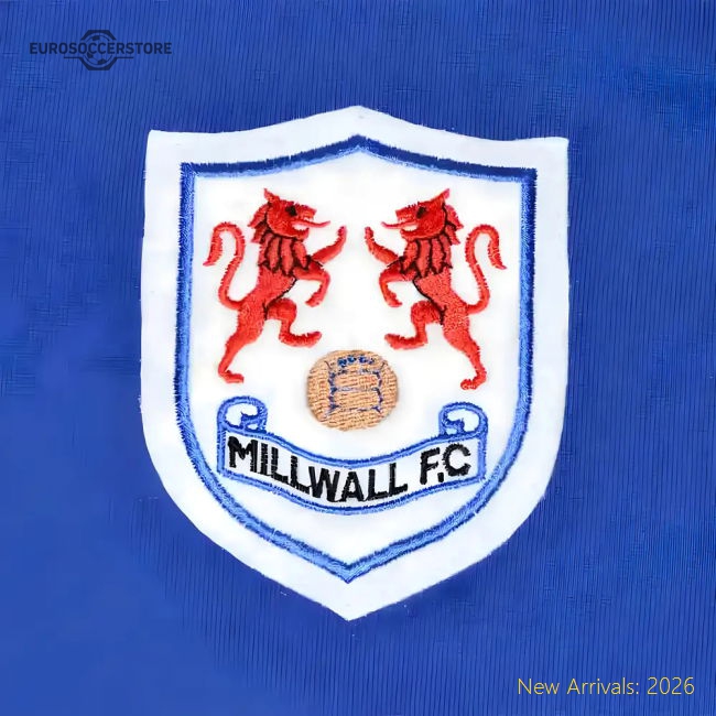 Millwall 1960S Retro Football Shirt In Multiple Youth Sizes