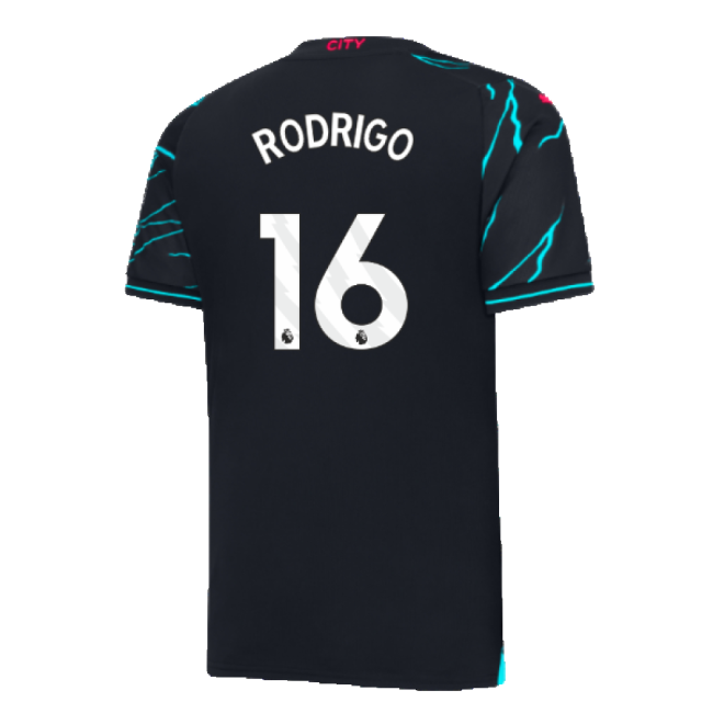 Superior Craftsmanship Intense Football Man City Third Shirt Rodri...