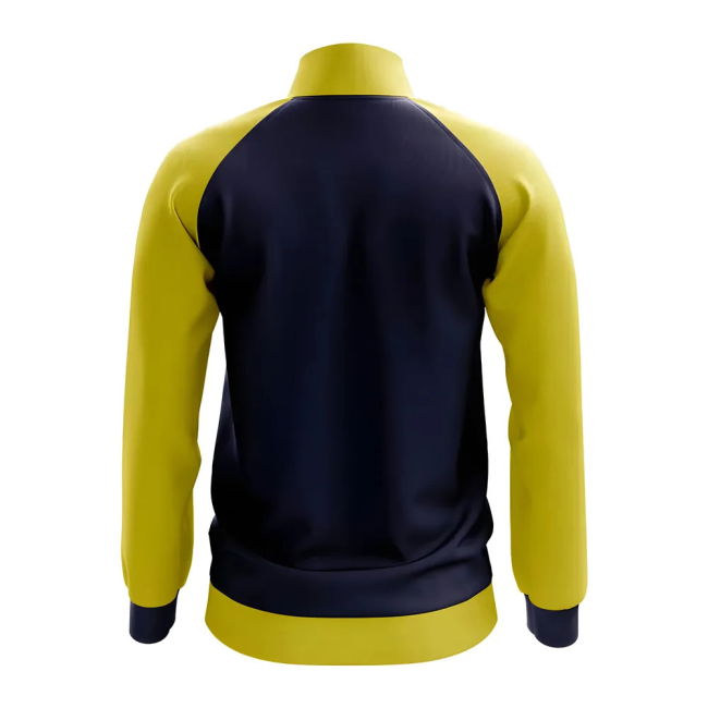High Pitcairn Islands Concept Football Track Jacket (Blue) - Kids