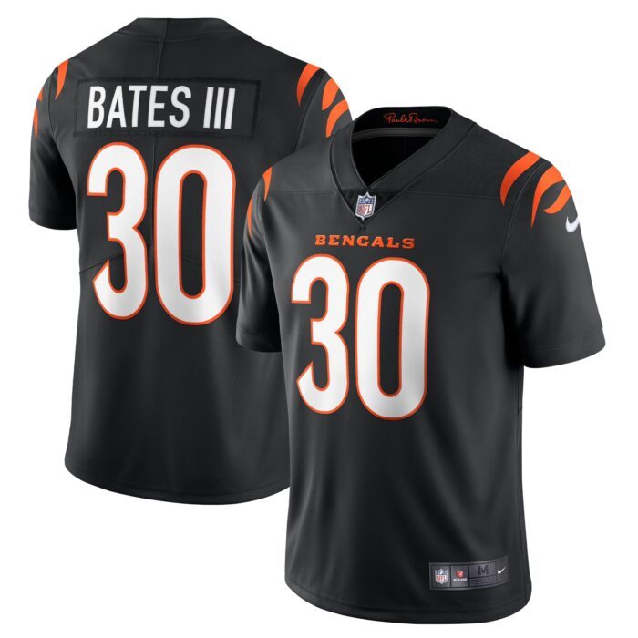 Men's Cincinnati Bengals Jessie Bates III Nike Black Vapor...