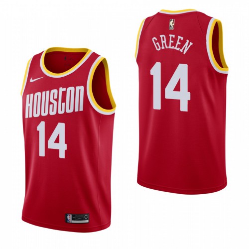 Red Houston Rockets #14 Jersey - Quick-Dry Basketball Jersey