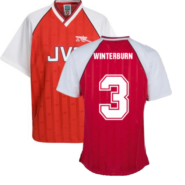 First-class Arsenal Home Winterburn Jersey 2023-2024 Comfortable