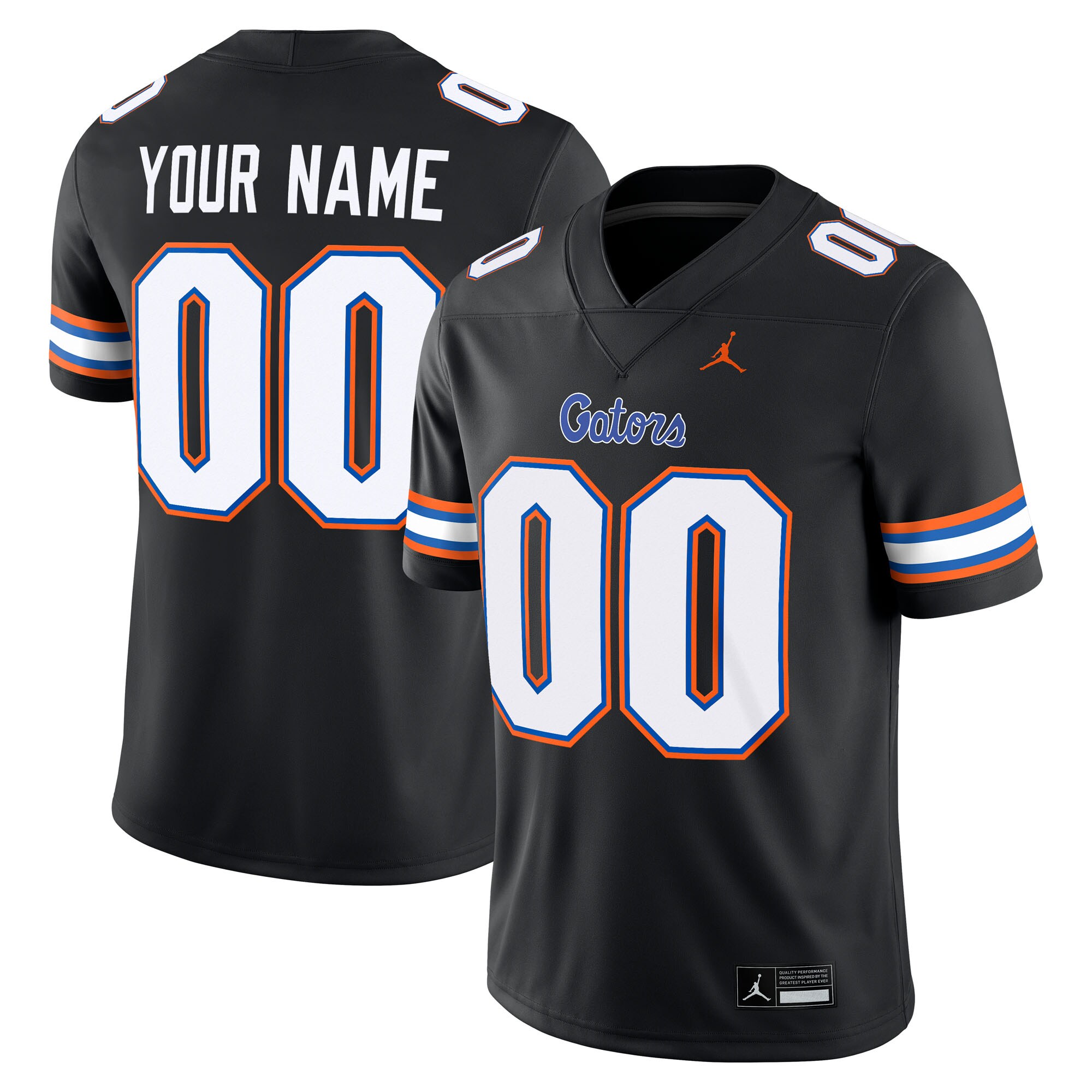 [DDG] Florida Gators Alternate Custom Game Jersey - Black